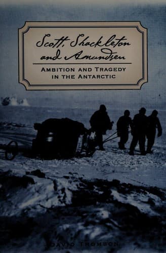 Tapa de Scott, Shackleton, and Amundsen