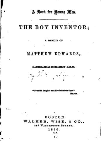 Tapa de The boy inventor
