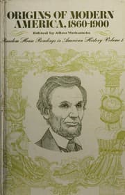 Tapa de Origins of modern America, 1860-1900