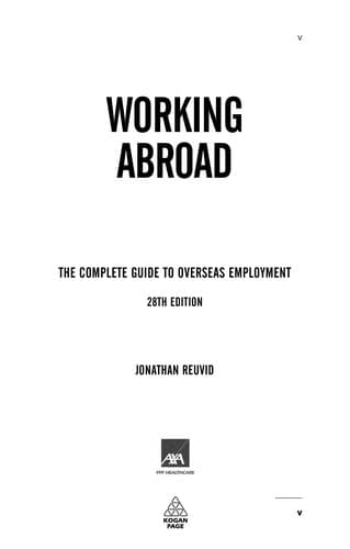 Tapa de Working abroad