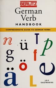 Tapa de Berlitz German Verb Handbook
