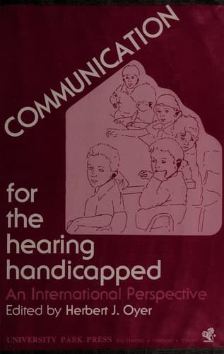 Tapa de Communication for the hearing handicapped