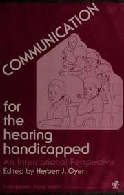Tapa de Communication for the hearing handicapped