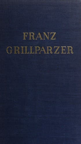 Tapa de Franz Grillparzer