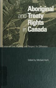 Tapa de Aboriginal and Treaty Rights in Canada