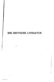 Tapa de Die deutsche Literatur seit 1770: Lichtenberg. Herder. Bürger. Die Parodie ..