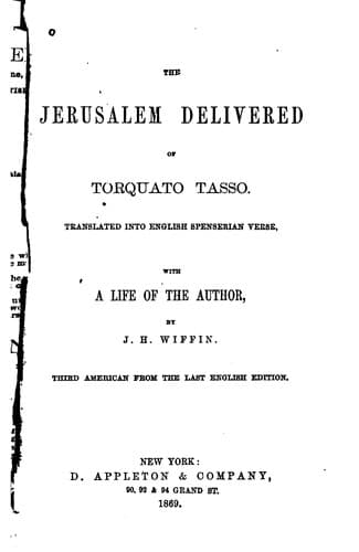 Tapa de The Jerusalem Delivered