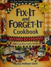 Tapa de Fix-it and forget-it cookbook
