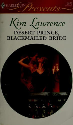 Tapa de Desert prince, blackmailed bride
