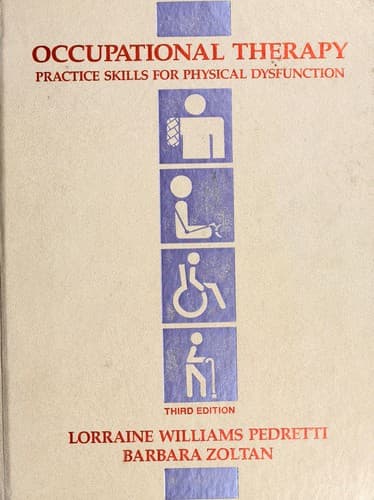 Tapa de Occupational therapy