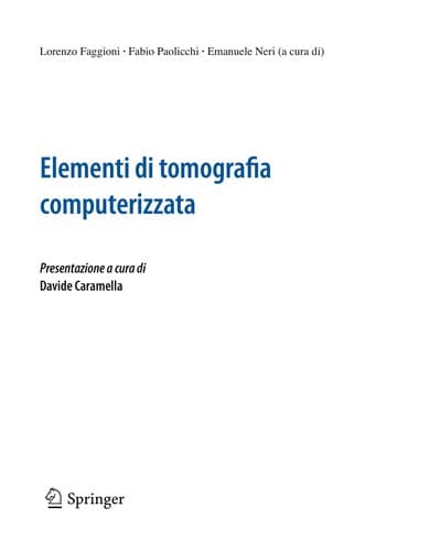 Tapa de Elementi di tomografia computerizzata