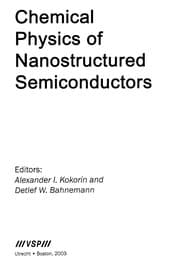 Tapa de Chemical physics of nanostructured semiconductors