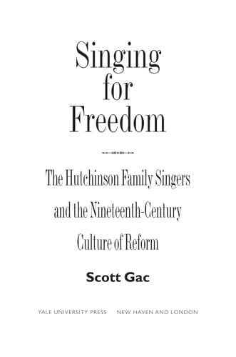 Tapa de Singing for freedom