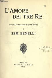 Tapa de Lamore dei tre re