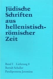 Tapa de Ju dische Schriften aus hellenistisch-ro mischer Zeit