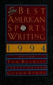 Tapa de The Best American sports writing, 1994