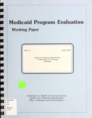 Tapa de Medicaid program evaluation