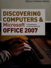 Tapa de Discovering computers & Microsoft Office 2007