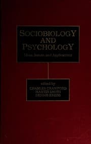 Tapa de Sociobiology and psychology