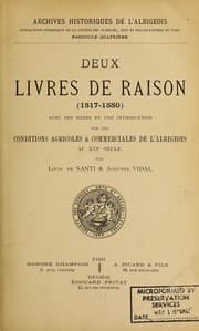 Tapa de Deux livres de raison, 1517-1550