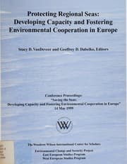 Tapa de Protecting regional seas