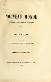 Tapa de Le Nouveau monde