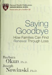 Tapa de Saying goodbye