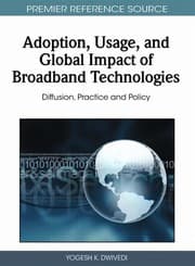Tapa de Adoption, usage, and global impact of broadband technologies