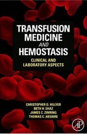 Tapa de Transfusion medicine and hemostasis