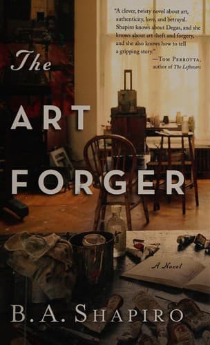 Tapa de The art forger