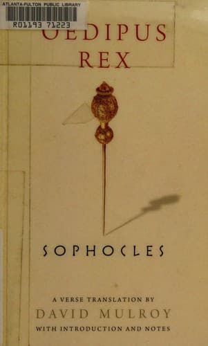Tapa de Oedipus Rex