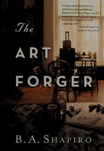Tapa de The art forger