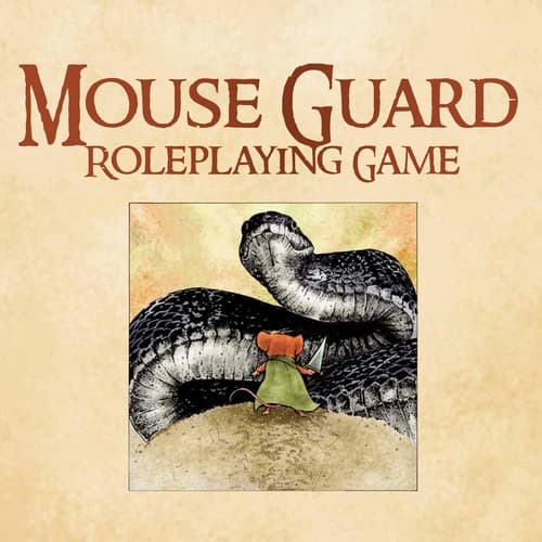 Tapa de Mouse Guard roleplaying game