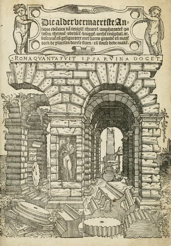Tapa de Die alder vermaertste antique edificien