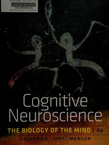 Tapa de Cognitive neuroscience