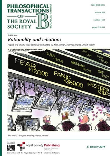 Tapa de Rationality and emotions