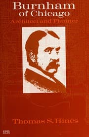 Tapa de Burnham of Chicago, architect and planner
