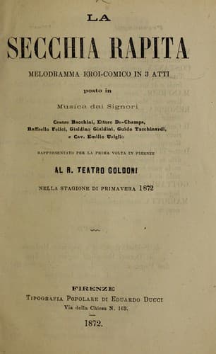 Tapa de La secchia rapita
