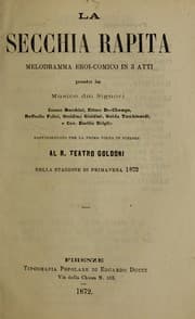 Tapa de La secchia rapita