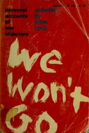 Tapa de We won't go