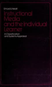 Tapa de Instructional media and the individual learner