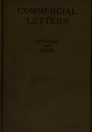 Tapa de Commercial letters
