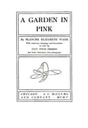 Tapa de A garden in pink