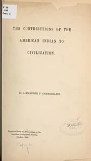 Tapa de The contributions of the American Indian to civilization