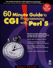 Tapa de 60 minute guide to CGI programming with Perl 5