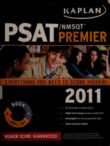 Tapa de Kaplan PSAT 2011