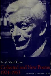 Tapa de Collected and new poems, 1924-1963