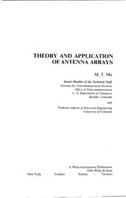 Tapa de Theory and application of antenna arrays