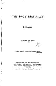 Tapa de The Pace that Kills: A Chronicle