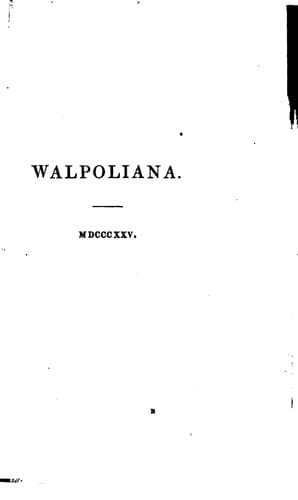 Tapa de Walpoliana